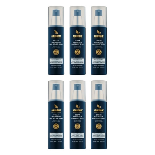 Abundant Ocean Magnesium Lotion 100mL Pack of 6