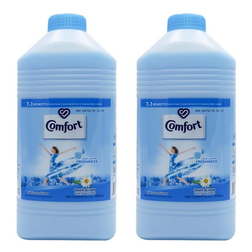 Comforts 7 in 1 Touch Of Love With Daisy Fresh Scent Fabric Pack of 2