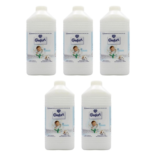 Comforts Fabric Conditioner Pure Natural Gentle & Mild 2L Pack of 5