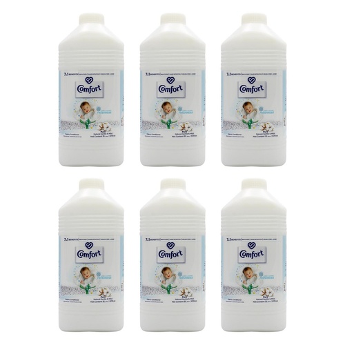 Comforts Fabric Conditioner Pure Natural Gentle & Mild 2L Pack of 6