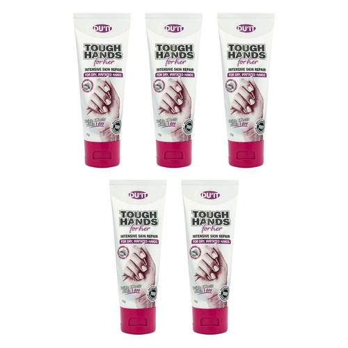 DU'IT Tough Hands for Her Intensive Hand Cream 75g Pack of 5