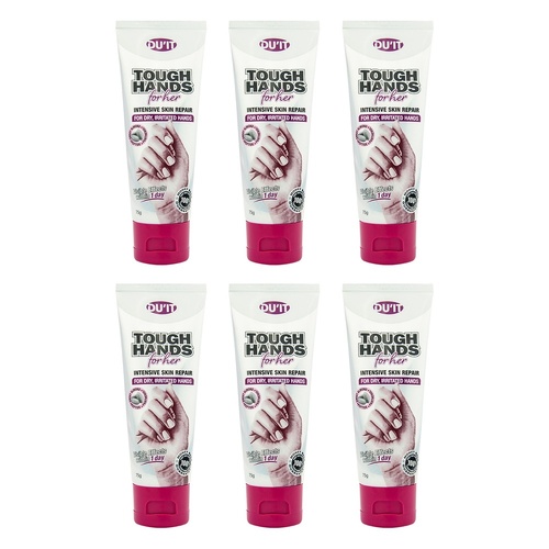 DU'IT Tough Hands for Her Intensive Hand Cream 75g Pack of 6