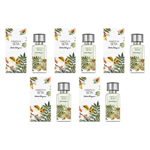 Ferragamo Foreste Di Seta Eau de Parfum 50mL Pack of 5