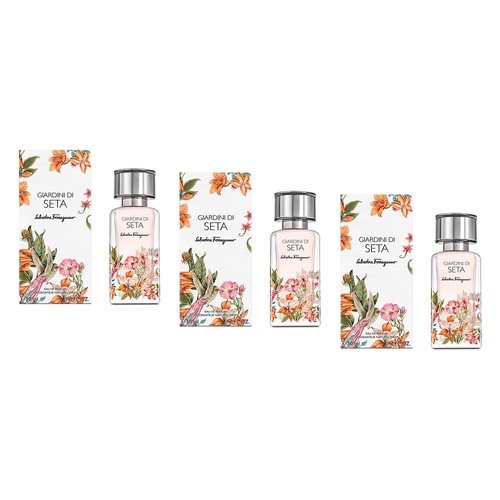 Ferragamo Giardini Di Seta Eau de Parfum 50mL Pack of 3