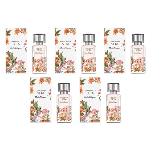 Ferragamo Giardini Di Seta Eau de Parfum 50mL Pack of 5