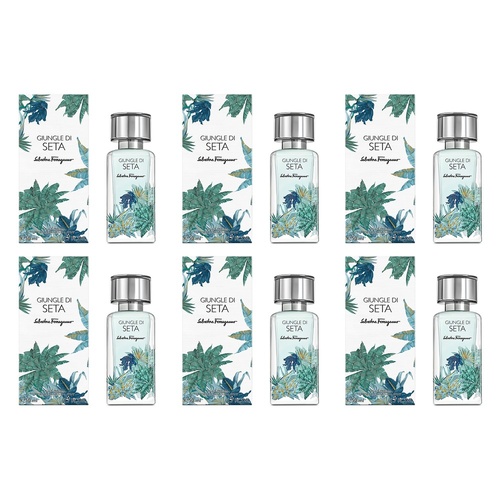 Ferragamo Giungle Di Seta Eau de Parfum 50mL Pack of 6