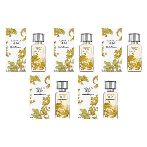Ferragamo Savane Di Seta Eau de Parfum 50mL Pack of 5