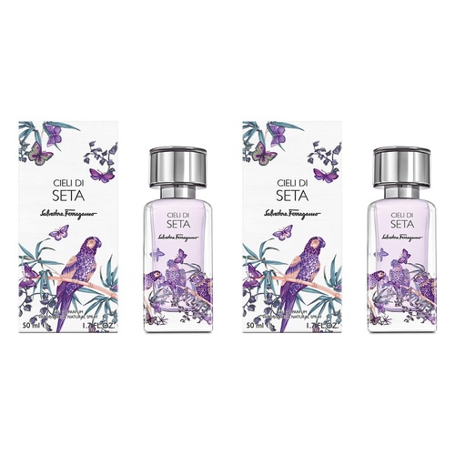 Ferragamo Cieli Di Seta EDP 50mL Pack of 2
