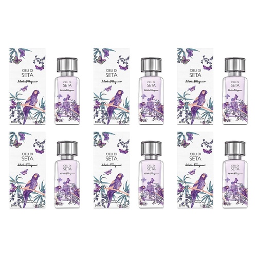 Ferragamo Cieli Di Seta EDP 50mL Pack of 6
