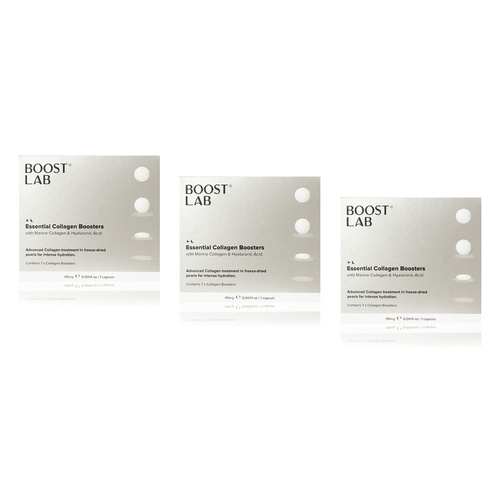 Boost Lab Essential Collagen Boosters 7 Ampoules Pack of 3