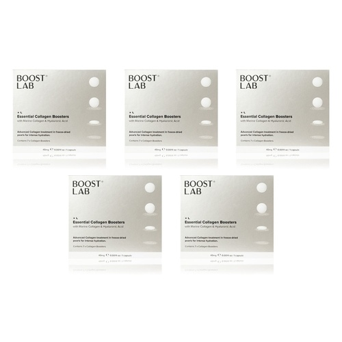 Boost Lab Essential Collagen Boosters 7 Ampoules Pack of 5