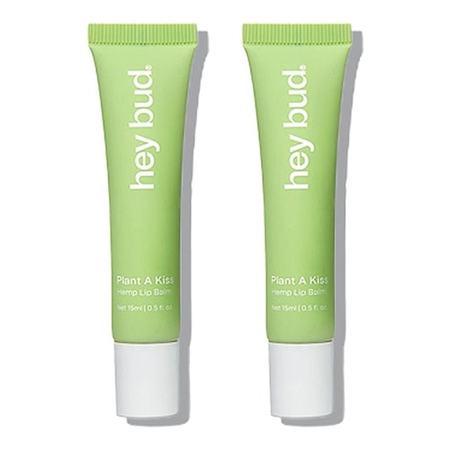 Hey Bud Lip Balm Natural 15mL x 6 Bundle of 2