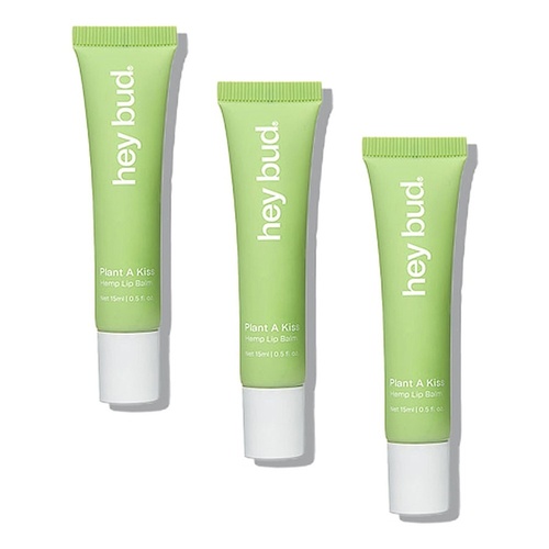 Hey Bud Lip Balm Natural 15mL x 6 Bundle of 3