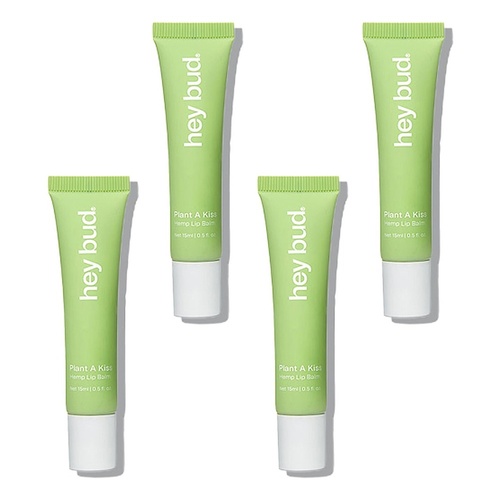 Hey Bud Lip Balm Natural 15mL x 6 Bundle of 4