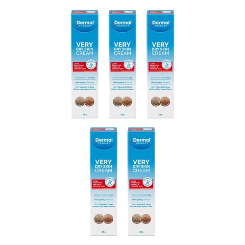 Dermal Therapy Very Dry Skin Cream 28g Pack of 5