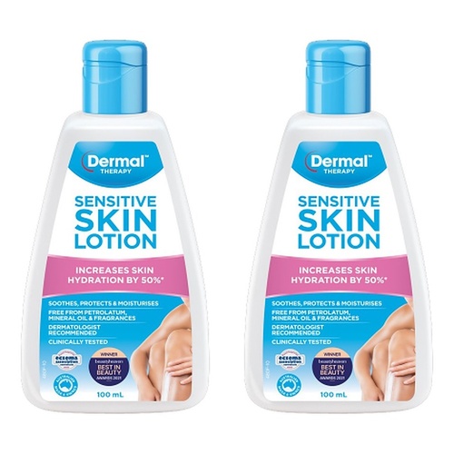 Dermal Therapy Sensitive Skin Lotion 100mL Pack of 2