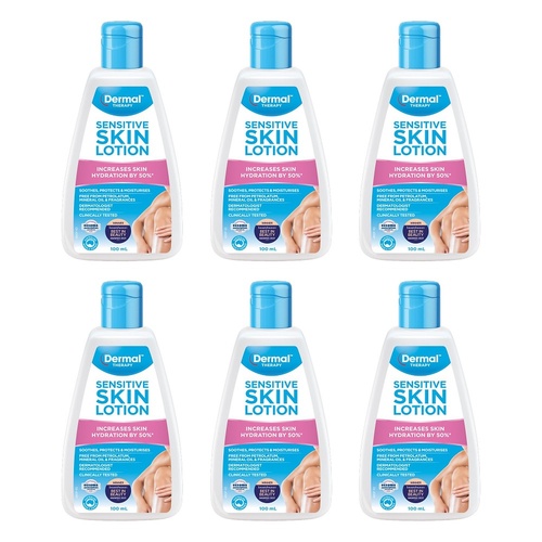 Dermal Therapy Sensitive Skin Lotion 100mL Pack of 6