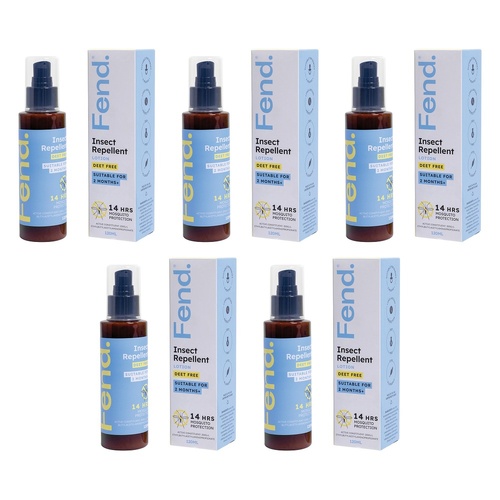 FEND Insect Repellent Lotion 120mL Pack of 5