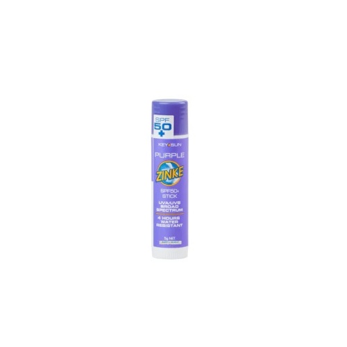 ZINKE SPF 50 Plus Purple Zinc Stick 5g Broad Spectrum