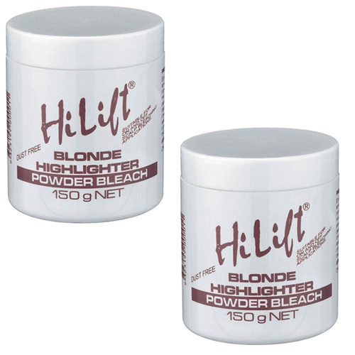 Hi Lift Blonde Highlighter Powder Bleach 150g 2 Pack White