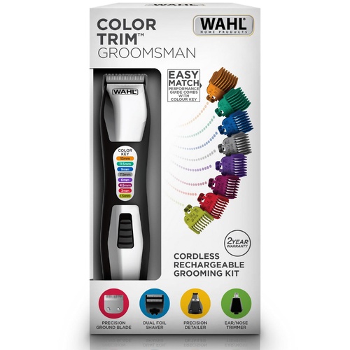 Wahl Color Trim Groomsman Rechargeable Multigroomer
