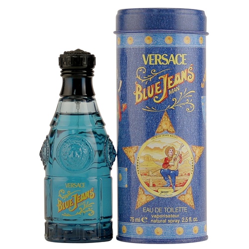 Versace Blue Jeans Eau De Toilette EDT Spray 75ml for Men