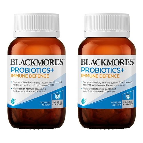 Blackmores Probiotics+ Immune Defence 30 Capsules Pack of 2