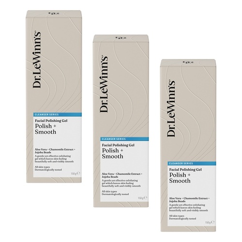 Dr. LeWinn's Essentials Facial Polishing Gel 150g Pack of 3