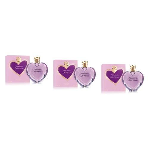 Vera Wang Princess Eau de Toilette 100mL Pack of 3