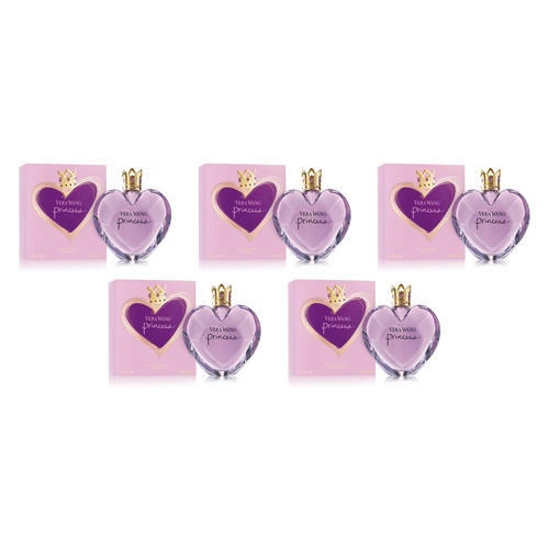 Vera Wang Princess Eau de Toilette 100mL Pack of 5