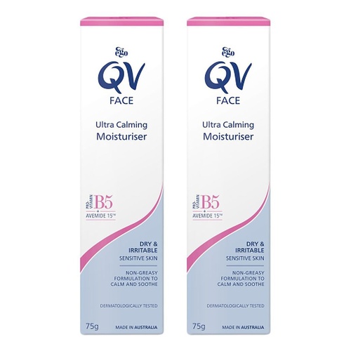 Ego Ultra Calming Facial Moisturiser 75g Pack of 2
