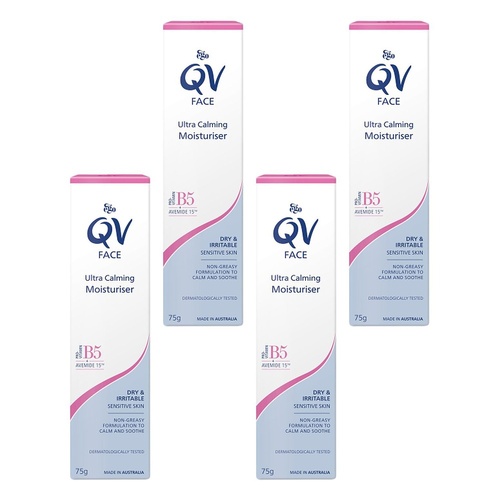 Ego Ultra Calming Facial Moisturiser 75g Pack of 4