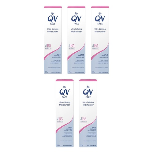 Ego Ultra Calming Facial Moisturiser 75g Pack of 5