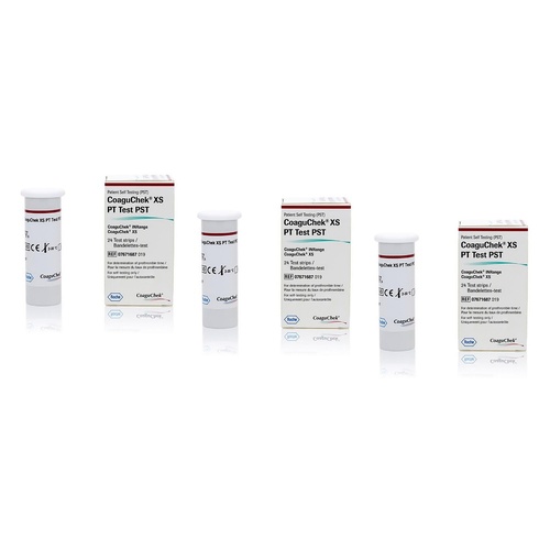 CoaguChek XS PT Test 24 Strips Pack of 3