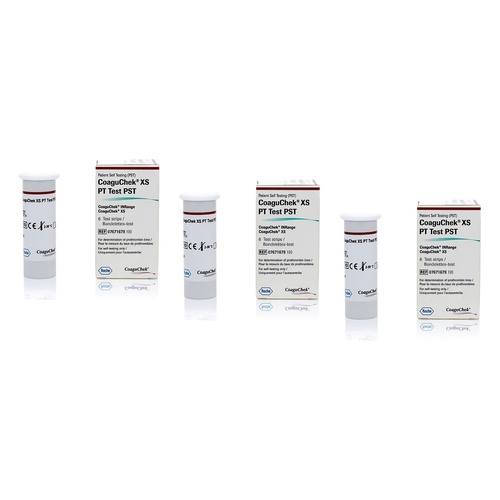 CoaguChek XS PT Test 6 Strips Pack of 3