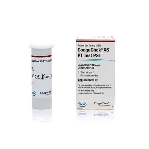 CoaguChek XS PT Test 6 Strips