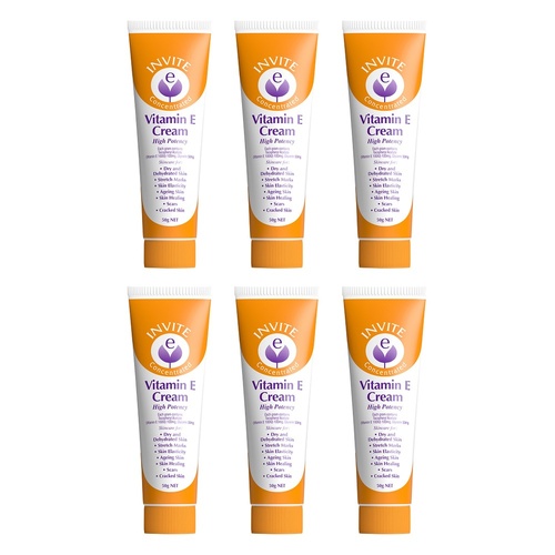 Invite E Cream 50g Pack of 6