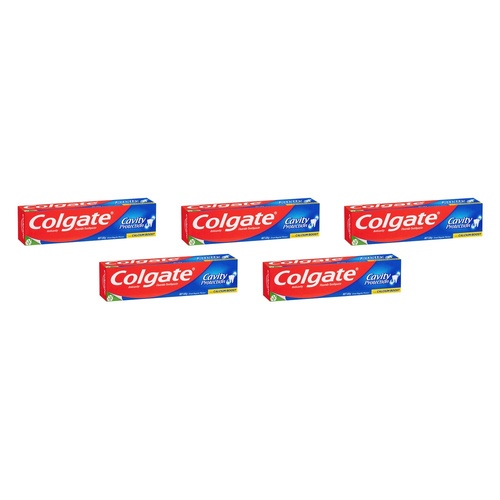 Colgate Cavity Protection Calcium Boost Toothpaste 120g Pack of 5