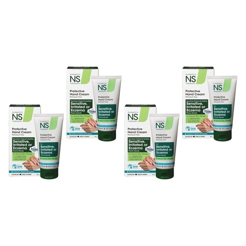 Nutri-Synergy Plunkett's NS Protective Hand Cream 80g Pack of 4