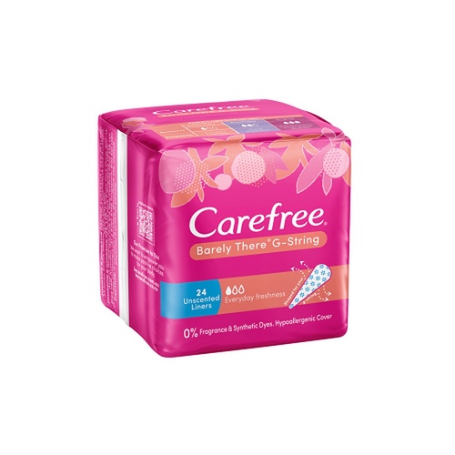 Carefree Barely There G-String Liners 24 Pack x 12