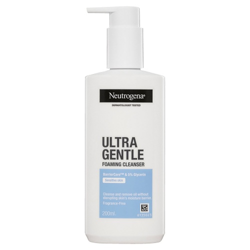 Neutrogena® Ultra Gentle Foaming Face Cleanser 200mL
