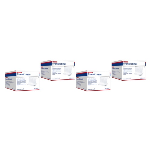 Fixomull S Wide Area Fixation 10cmx10m Pack of 4