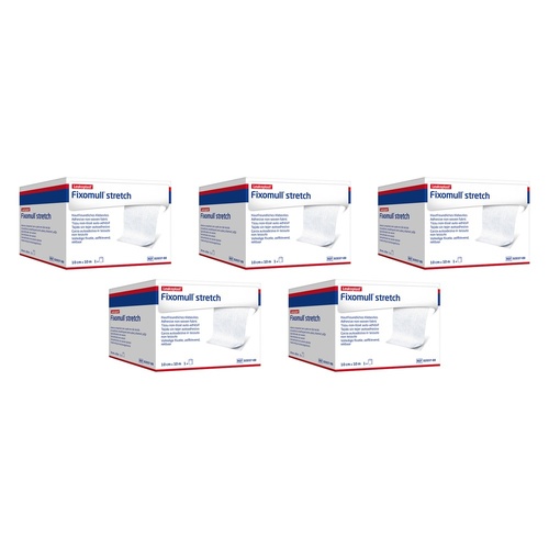 Fixomull S Wide Area Fixation 10cmx10m Pack of 5