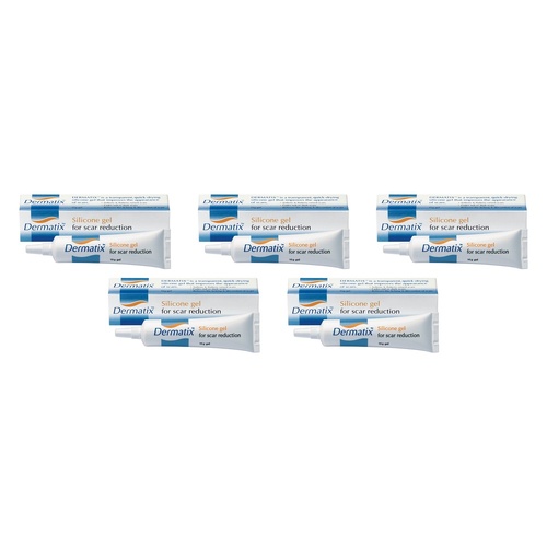 Dermatix Silicone Gel 15g Pack of 5