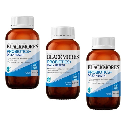 Blackmores Probiotics + Daily Health 90 Capsules Pack of 3
