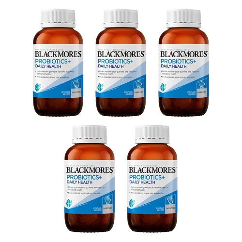 Blackmores Probiotics + Daily Health 90 Capsules Pack of 5