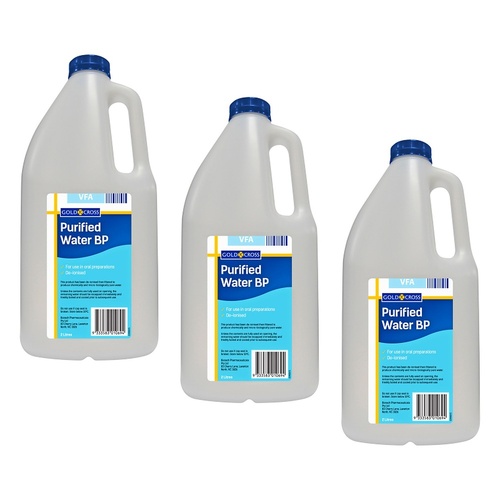 Goldx Purified Water 2L Pack of 3