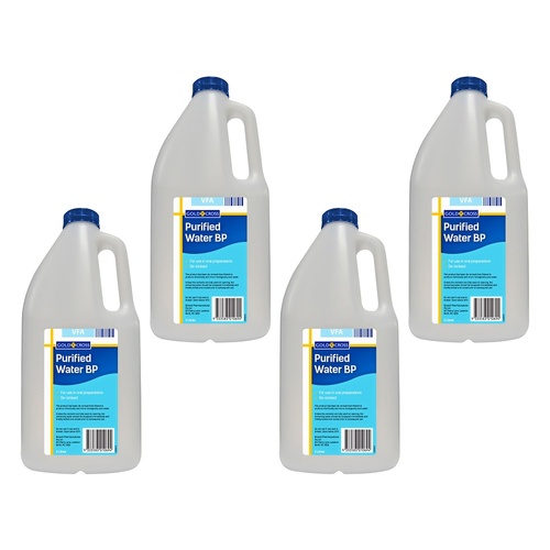Goldx Purified Water 2L Pack of 4