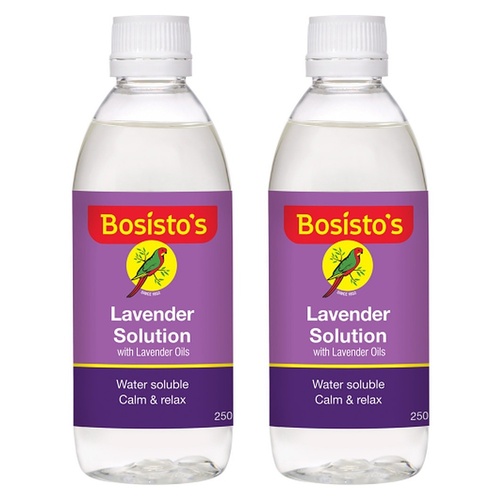 Bosisto's Lavender Solution 250mL x 3 Bundle of 2