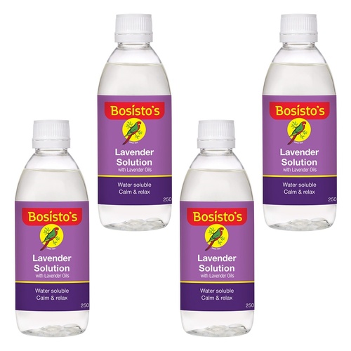 Bosisto's Lavender Solution 250mL x 3 Bundle of 4